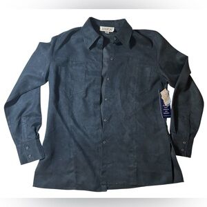 Jessica Sport Black Button-Up Shirt